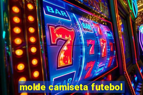 molde camiseta futebol